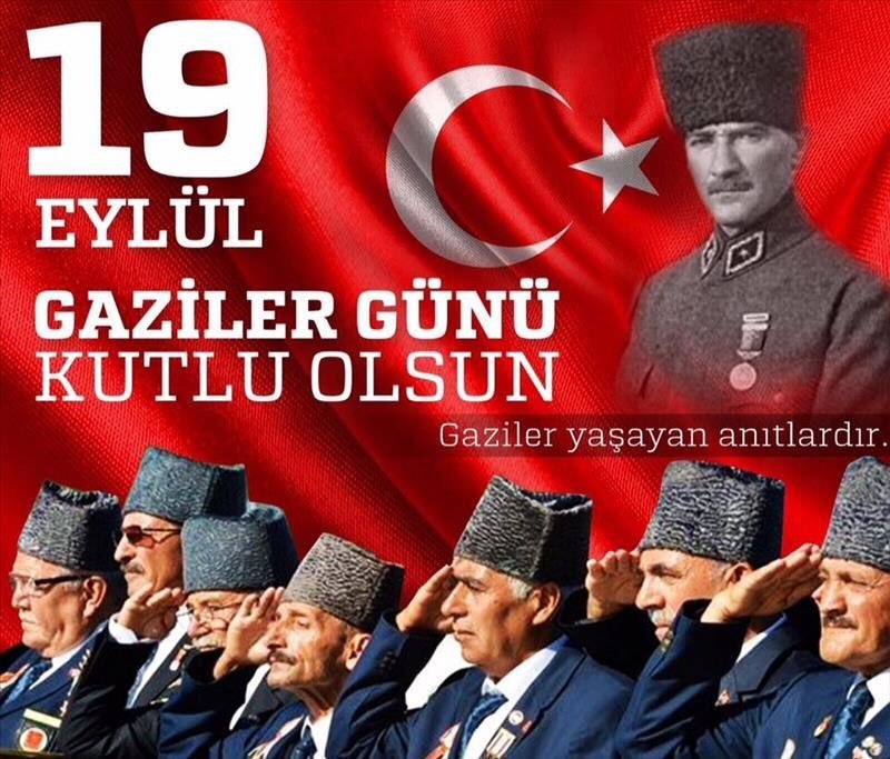 Türk kahramanlığının sönmeyen meşaleleri Gazilerimizin günü kutlu olsun! Saygı ve şükranlarımızla…